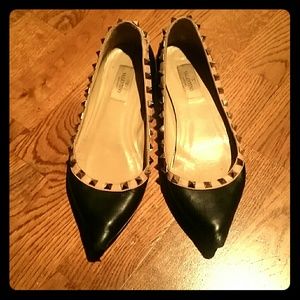 Valentino rockstud flats